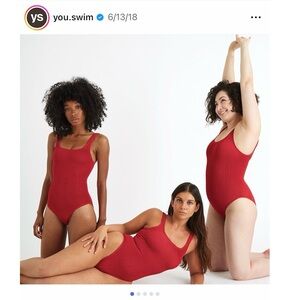 Youswim Aplomb in Crimson One Size